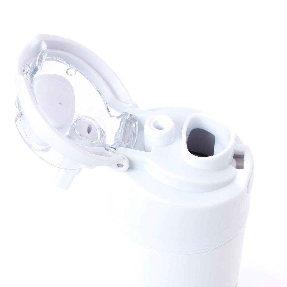 Classic Oregon O, RFSJ, Inc., White, Water Bottles, Metal, Home & Auto, 28 ounce, Stainless Steel, Flip Top, 959080